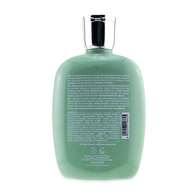 ALFAPARF MILANO ALFAPARF MILANO Semi Di Lino Scalp Rebalance Sulfate Free Shampoo, 8.45 oz