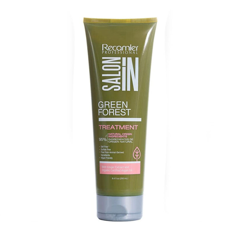 SALON IN SALON IN Green Forest Treatment with Ginger Extract and Organic Argan Oil, 8.4oz - 039955