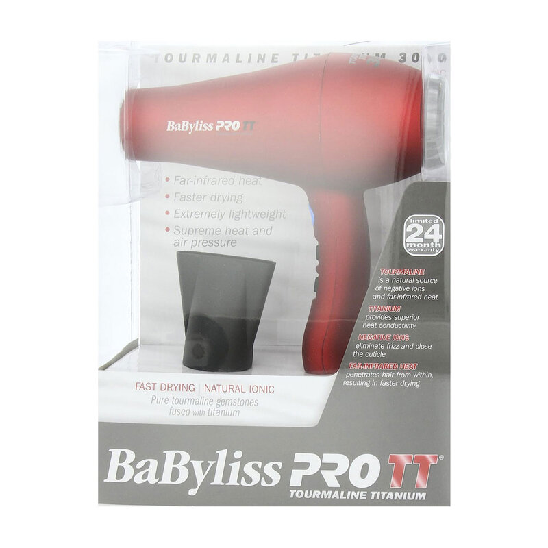 BABYLISS PRO BABYLISS PRO Tourmaline Titanium 3000 Dryer - BBTT5585