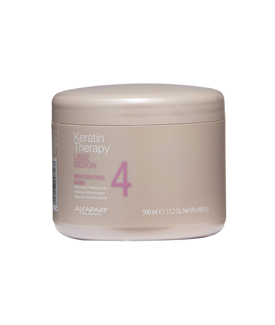 ALFAPARF MILANO Keratin Therapy Lisse Design Rehydrating Mask 16.9oz. -  DUKANEE BEAUTY SUPPLY
