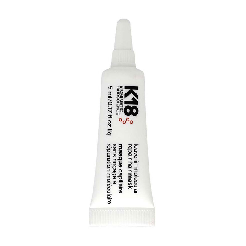K18 K18 Leave-In Molecular Repair Hair Mask, 0.17oz