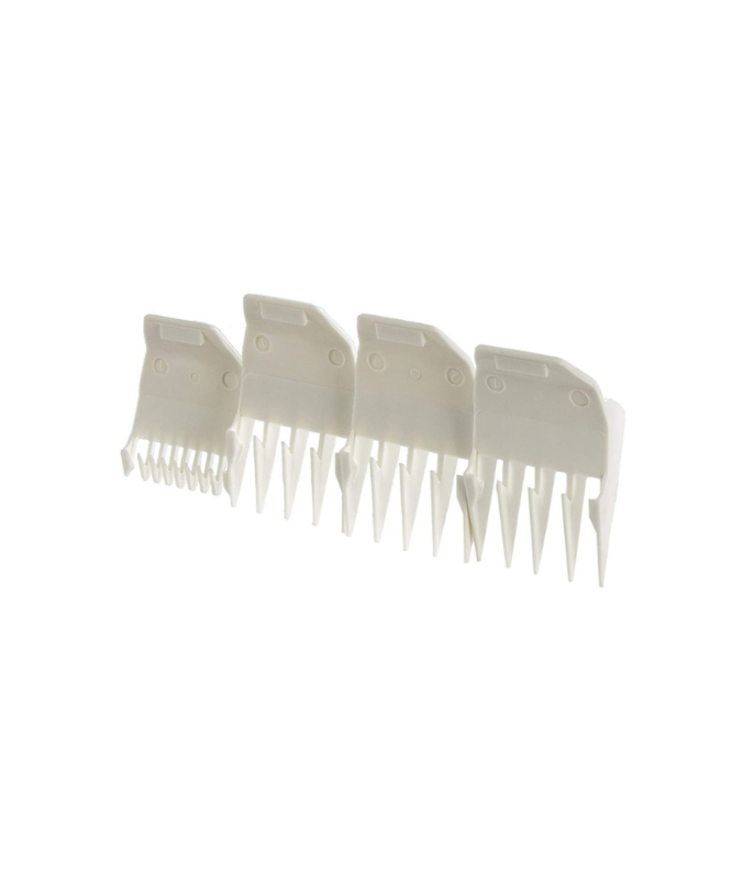 WAHL WAHL PROFESSIONAL Bagged Set 4 White Peanut Cutting Guides 1/8" - 1/2" - 03166 - 100