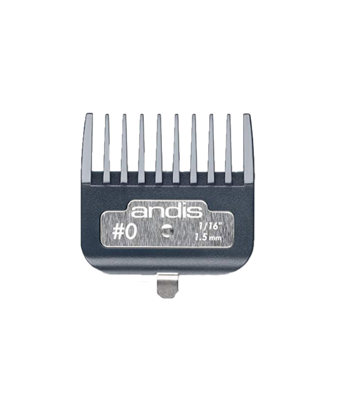ANDIS ANDIS Master Premium Metal Clip Comb Size 0 1/16" - 33660
