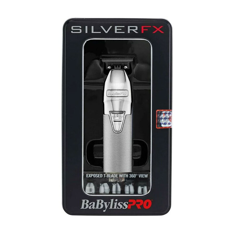 BABYLISS PRO BABYLISS PRO Pro SilverFX Cordless Lithium Trimmer, Silver - FX787S