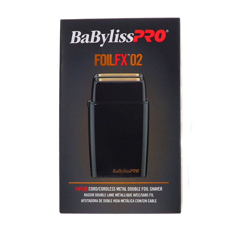 BABYLISS PRO BABYLISS PRO Pro FoilFX02 Double Foil Shaver, Black - FXFS2B