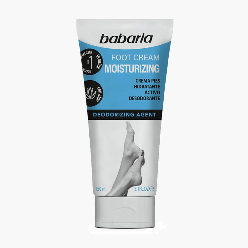 BABARIA BABARIA Moisturizing Foot Cream Deodorizing Active Ingredient, 5.1oz