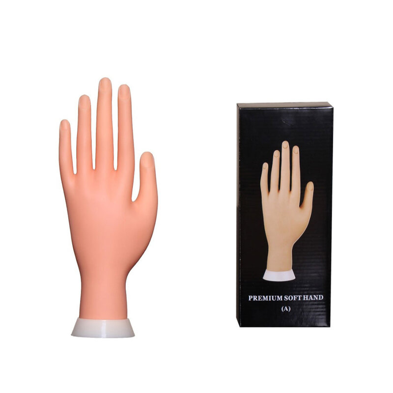 APOLLO BEAUTY APOLLO BEAUTY DISTRIBUTOR Premium Soft Hand For Manicure Practice PH1-SB (B)
