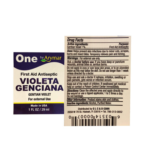 [3 PACK] One by Arymar Methylene Blue (Azul de Metileno) 1 fl oz Made in USA