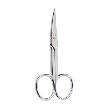 Skin/nail Care Small Scissors in Different Shapes and Sizes. (Eye Brow  Scissor 3.5 Curve Inox Laser Tip)