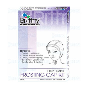 BRITTNY PROFESSIONAL BRITTNY Frosting Cap Kit 5 In 1 Double Lined - BR200