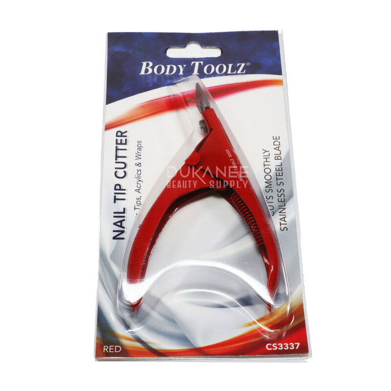BODY TOOLZ BODY TOOLZ Acrylic Nail Tip Slicer - Red - CS3337 - BT3337