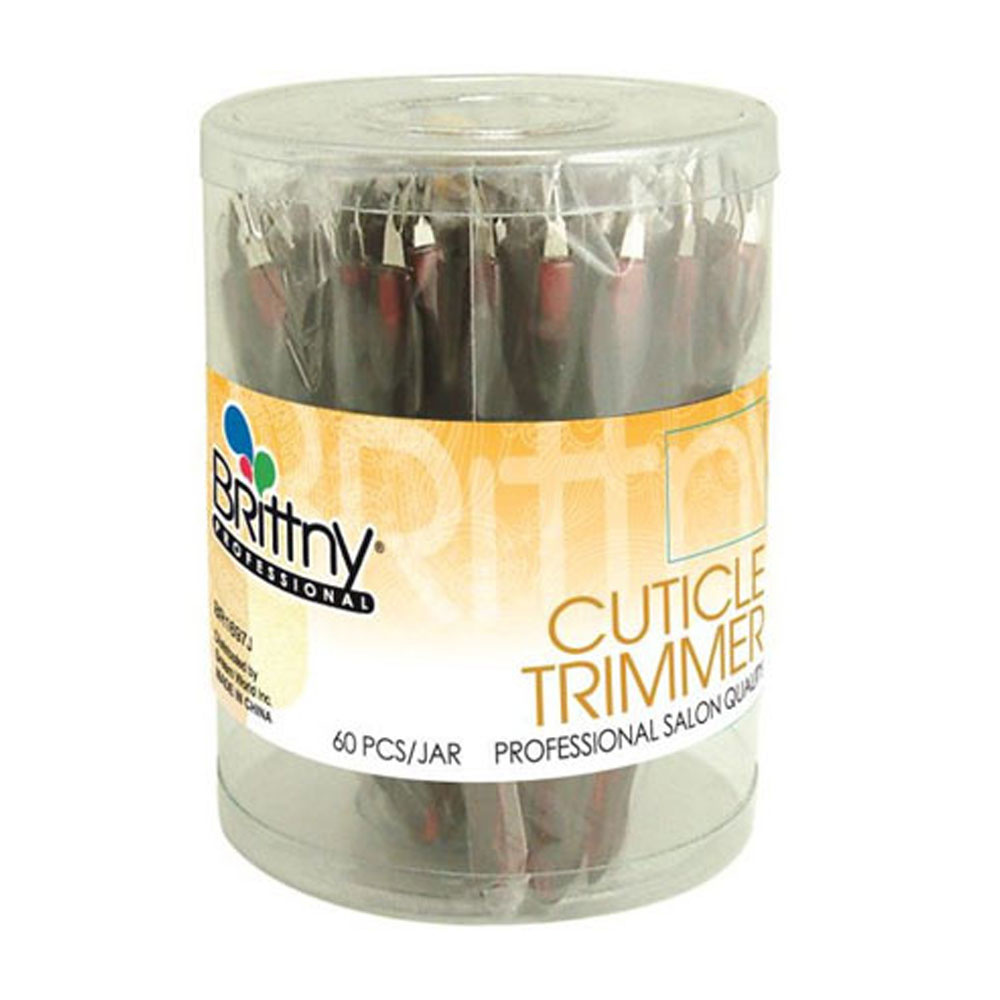 BRITTNY PROFESSIONAL BRITTNY -  Nail Cuticle Trimmer - Jar 60 Pcs - BR1697J