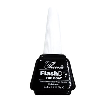 CHELLY THEONS FlashDry Top Coat, 0.5oz