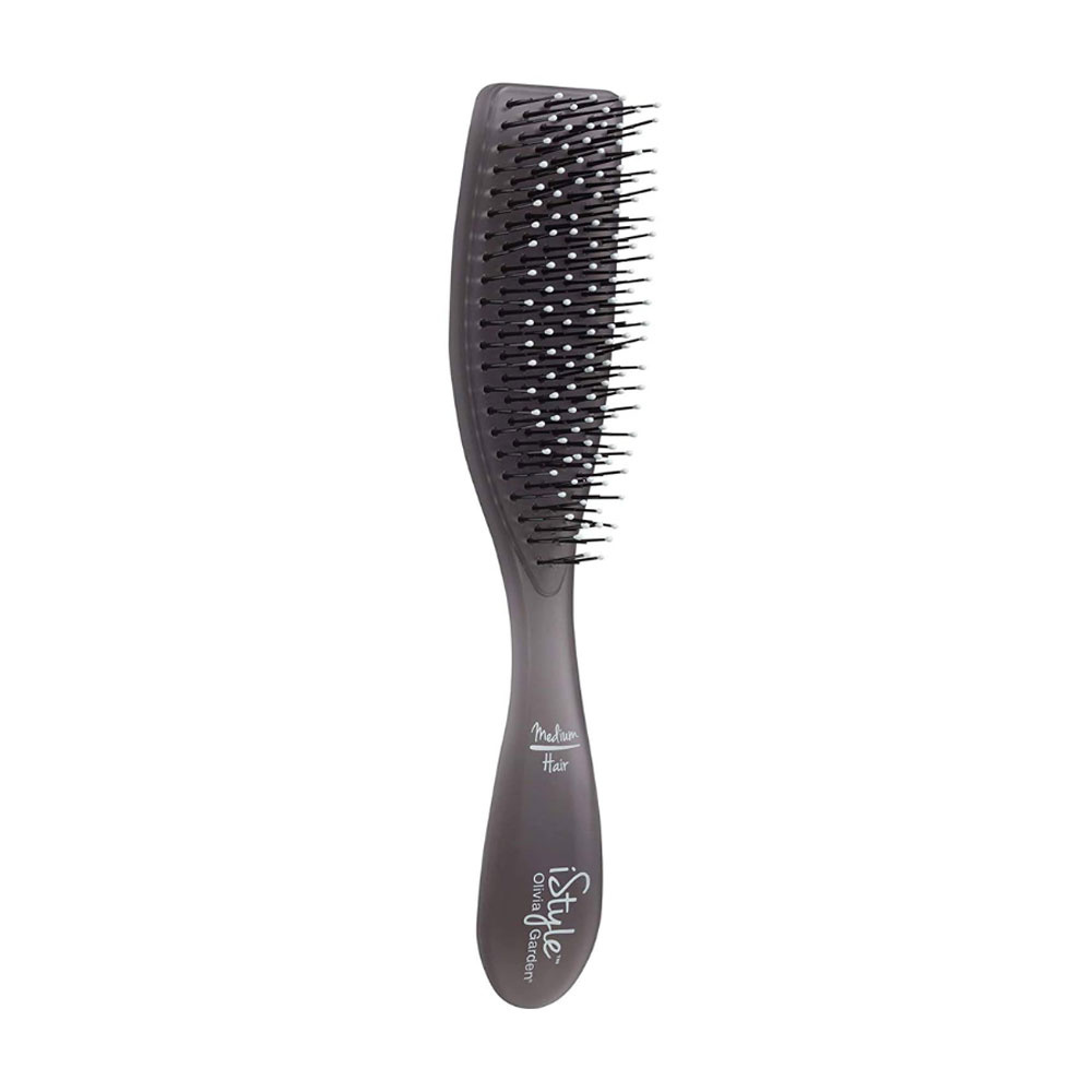 Brittny Flexible Detangler Brush Green