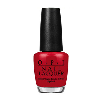 OPI OPI Nail Lacquer A70 Red Hot Rio, 0.5oz / 15ml
