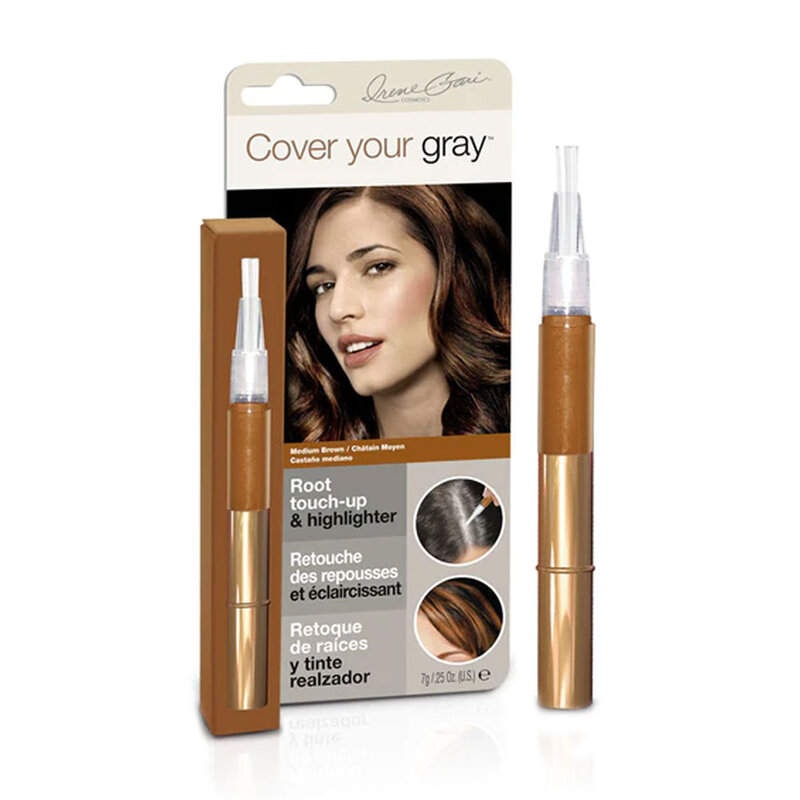 COVER YOUR GRAY COVER YOUR GRAY Root Touch & Highlighter Medium Brown - IRE0133IG