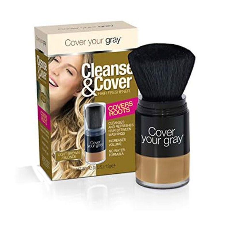 COVER YOUR GRAY COVER YOUR GRAY Cleanse & Cover Hair Freshener Light Brown & Blonde- IRE0284IG