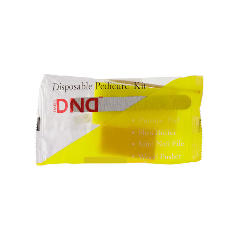 DAISY DND DAISY DND Disposable Pedicure Kit Yellow Pumice - UNIT
