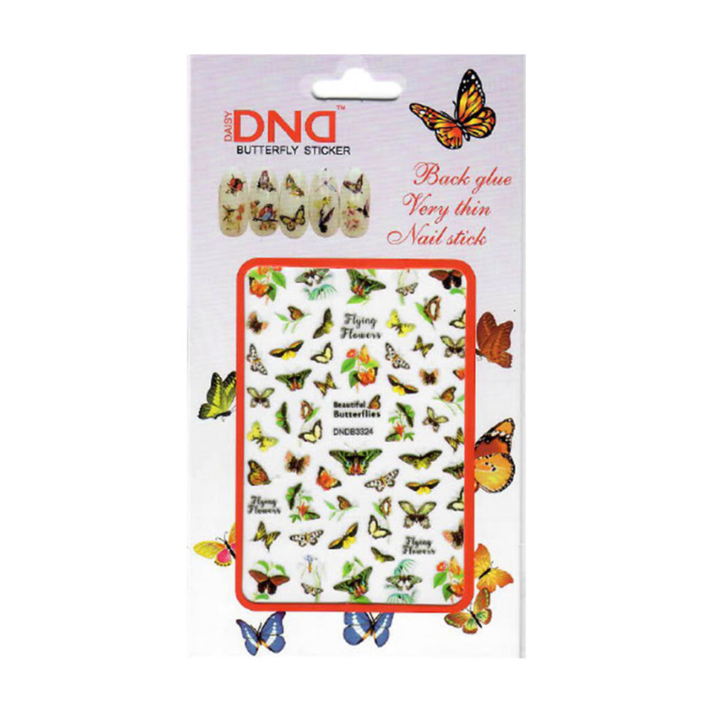 DAISY DND DAISY DND - Nail Stickers - Butterfly Sticker - DNDB3324