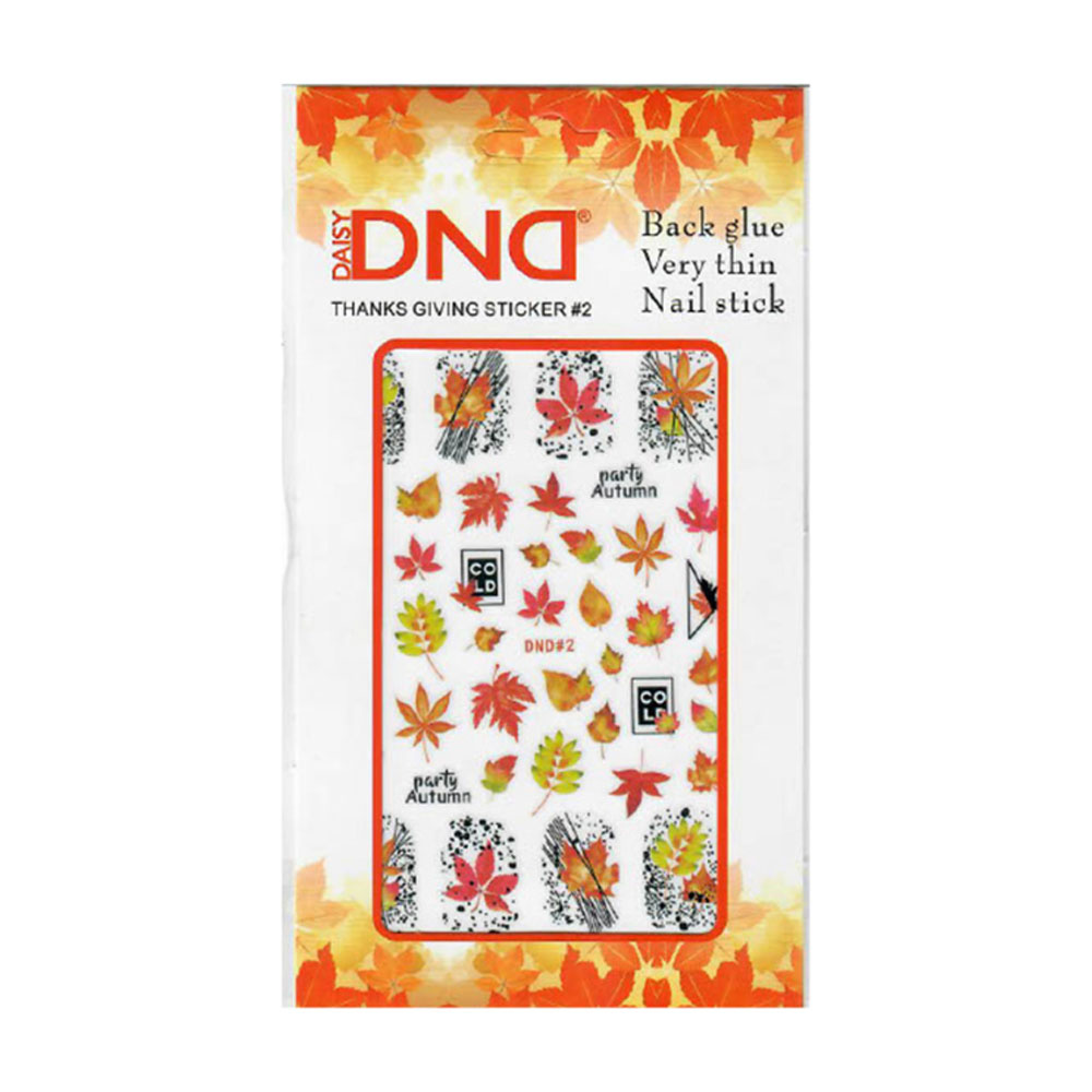 DAISY DND DAISY DND - Nail Stickers - Thanks Giving Sticker #2