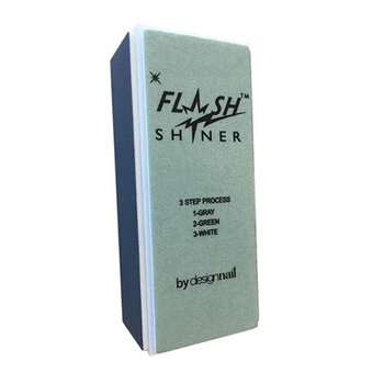 DESIGN NAIL DESIGN NAIL Flash Shiner Pixie 3 Way Block - HBS01FS - 129514