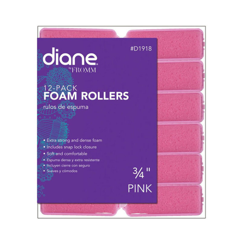 DIANE BEAUTY DIANE Foam Roller 12 Pk, 1 3/4" - D1918