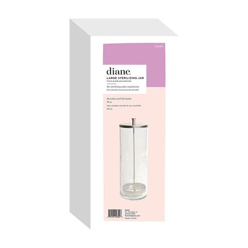DIANE BEAUTY DIANE Large Glass Sterilizing Jar, 32oz - D6063