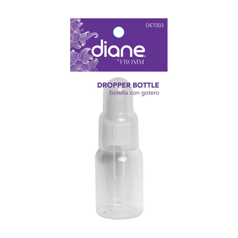 DIANE BEAUTY DIANE Bottle Dropper Clear, 1.7oz - DET003