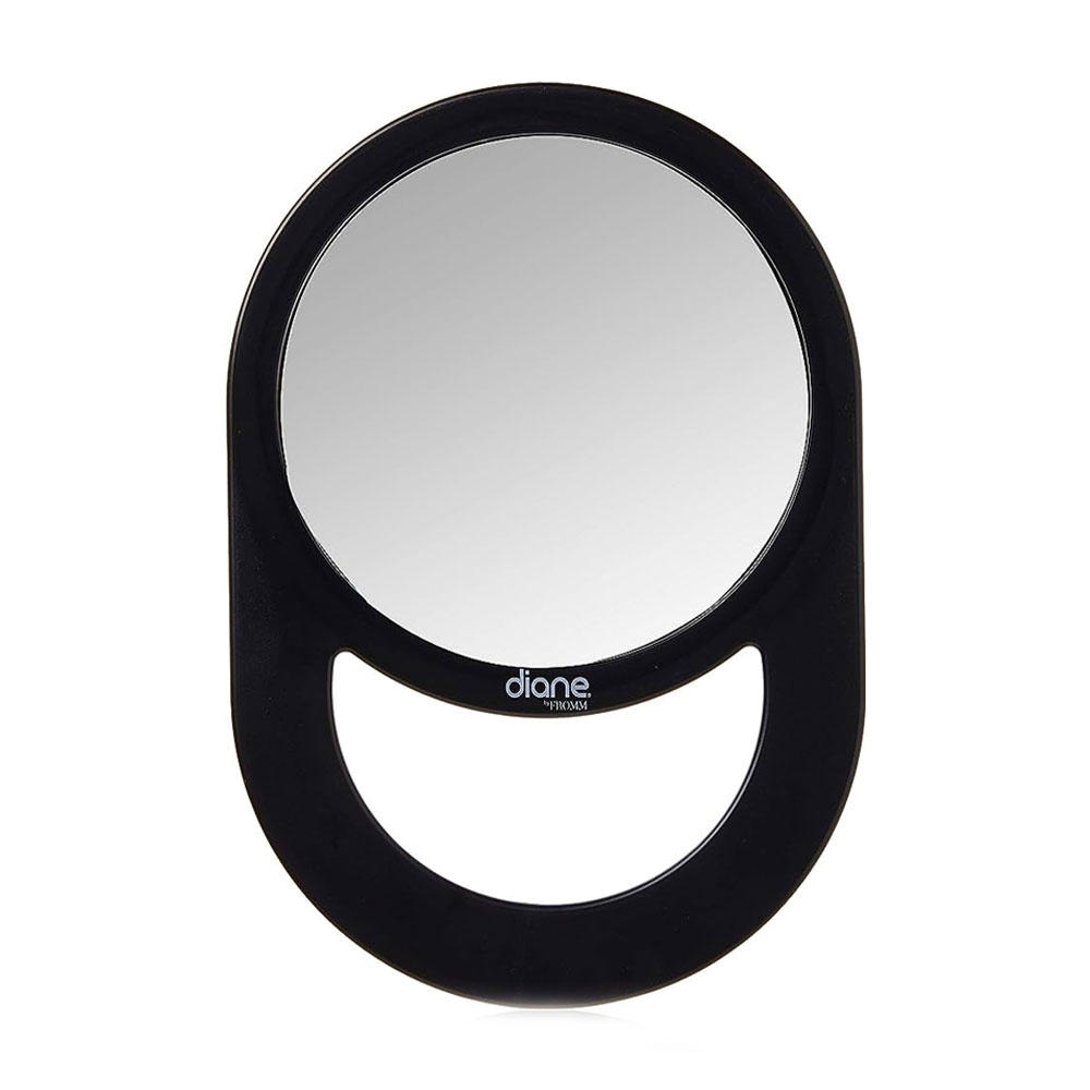 DIANE BEAUTY DIANE BY FROMM - 1 Sided Handheld Mirror 71/2" x 11" Black - D1021