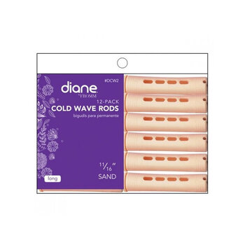 DIANE BEAUTY DIANE Cold Wave Rods, Sand 12 Pk - DCW2
