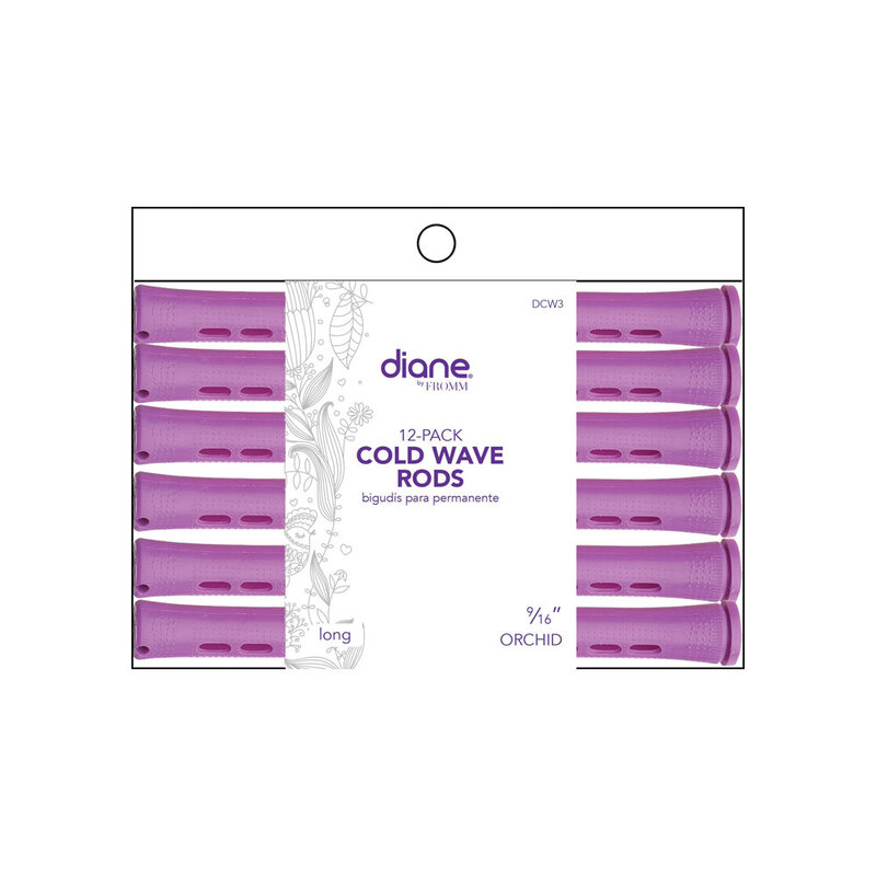 DIANE BEAUTY DIANE Cold Wave Rods, Orchid 12 Pk - DCW3