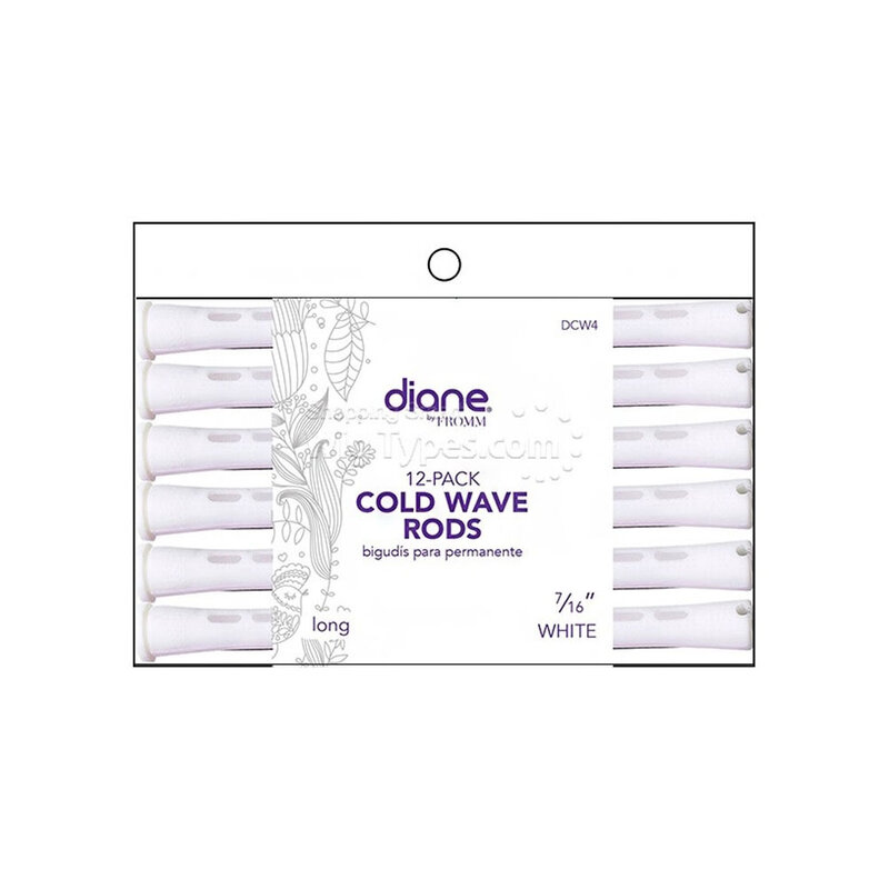 DIANE BEAUTY DIANE Cold Wave Rods, White Pk - DCW4