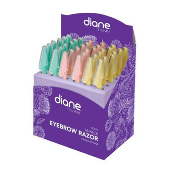 DIANE BEAUTY DIANE Eyebrow Razors, 36 Pk - D221 (D*)