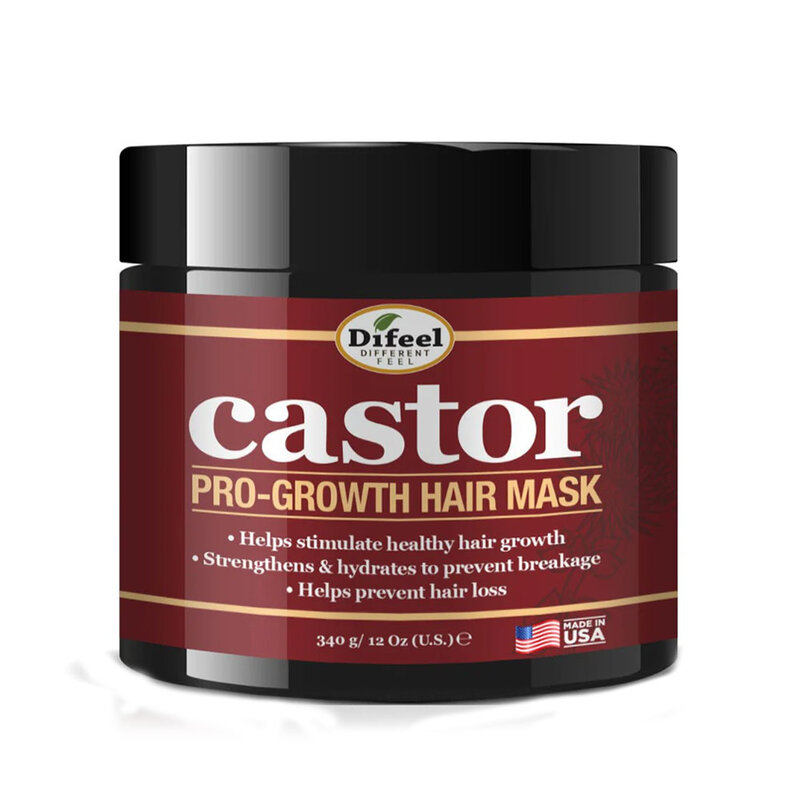 DIFEEL DIFEEL Castor Pro-Growth Hair Mask, 12oz - SH34-CPG12