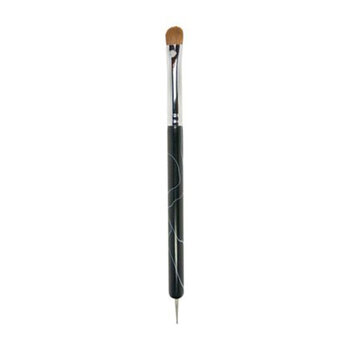 DL PROFESSIONAL DL PROFESSIONAL Kolinsky Brush With Dotting Tool 14 - DL-C184