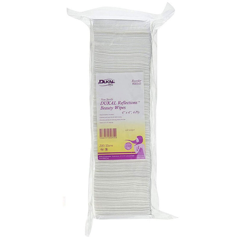 DUKAL DUKAL REFLECTIONS BEAUTY Reflections Beauty Wipes - 4" x 4", 200 count - 900345