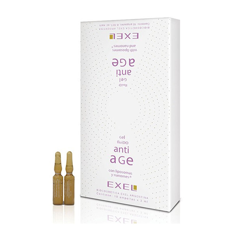 EXEL PROFESSIONAL EXEL Fluid Gel Anti AGE, 10 Ampoules - 833