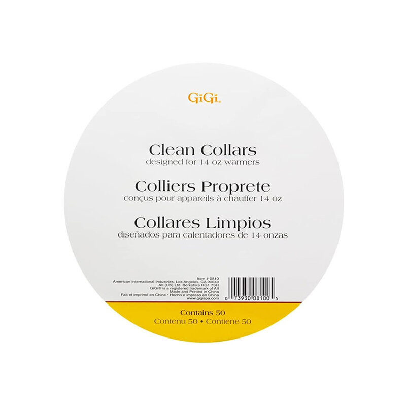 GIGI SPA GiGi Clean Collars 50 Count, 14oz - 0810