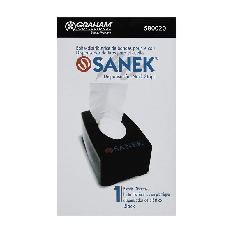 GRAHAM BEAUTY GRAHAM Sanek Black Neck Strips Dispenser - 49356