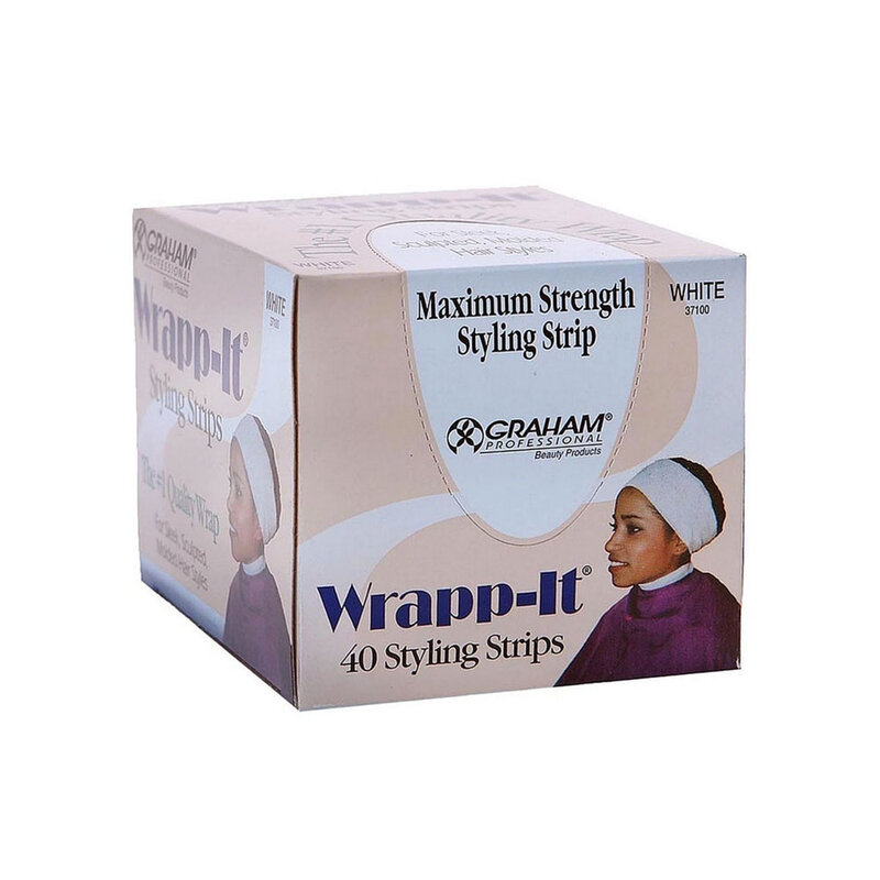 GRAHAM BEAUTY GRAHAM Wrapp -It Styling Strips White 40/BX Strips - 37100