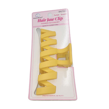 DREAM WORLD PRODUCTS DREAM WORLD Hair Jaw Clip Assorted Color Large - BR27303