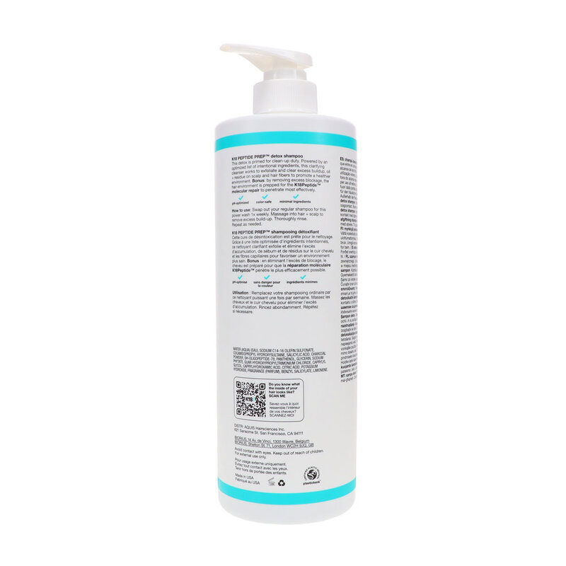 K18 K18 Peptide Prep Detox Shampoo, 31.5oz