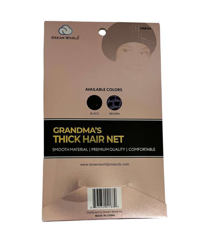 DREAM WORLD PRODUCTS DREAM WORLD Deluxe Grandma's Thick Hair Net - DRE125