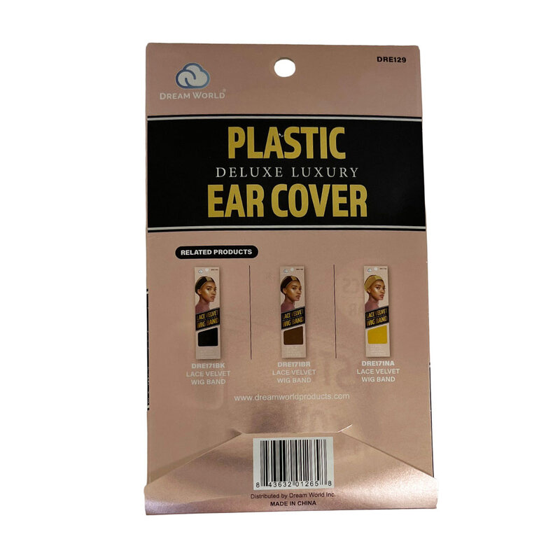 DREAM WORLD PRODUCTS DREAM WORLD Deluxe Clear Plastic Ear Cover 10 Pcs - DRE129