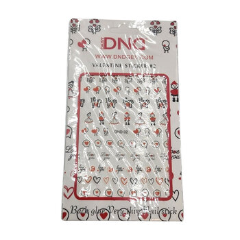 DAISY DND DAISY DND Nail Stickers Valentine Nail Design # 2