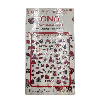 DAISY DND DAISY DND Nail Stickers Valentine Nail Design # 6