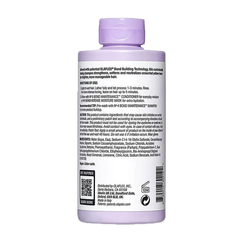 OLAPLEX OLAPLEX No. 4P Blonde Enhancer Toning Shampoo, 250ml-8.5oz