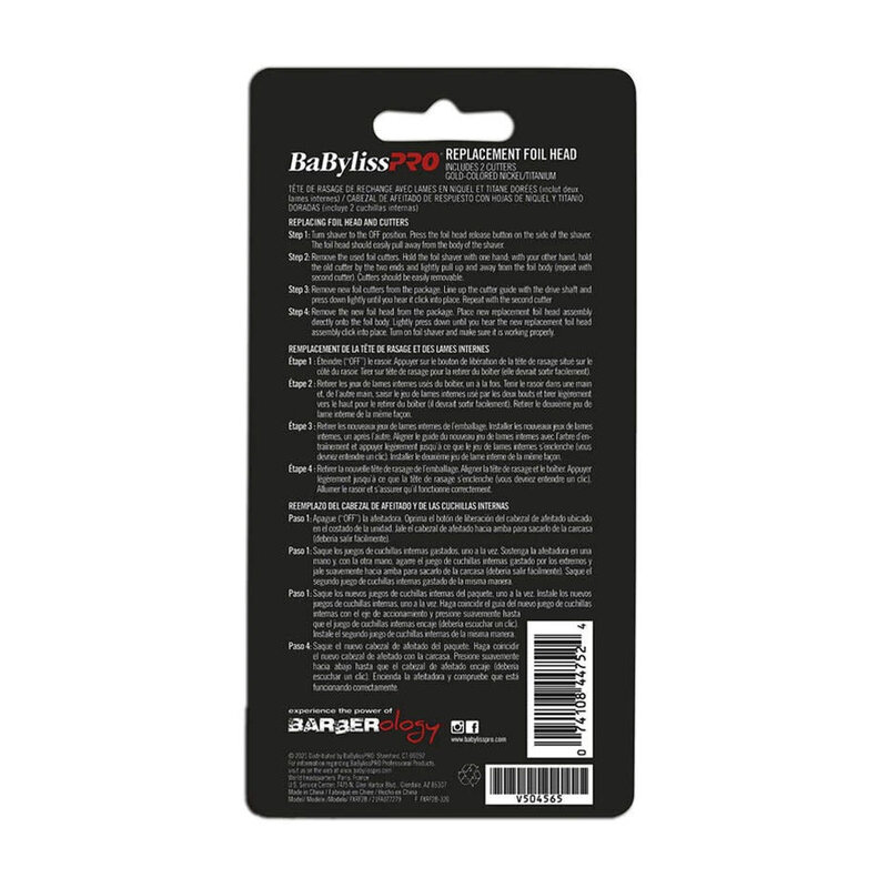 BABYLISS PRO BABYLISS PRO Replacement Foil & Cutter Black - FXRF2B