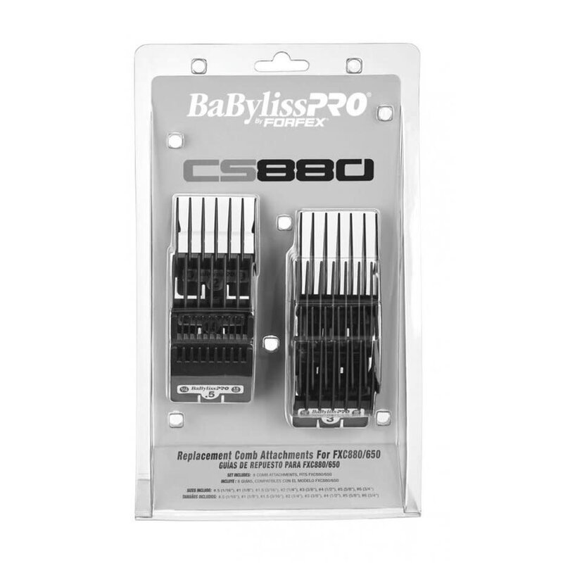 BABYLISS PRO BABYLISS PRO Comb Set for All FX870 Models, FX880, FX673, FX825 - FXCS880