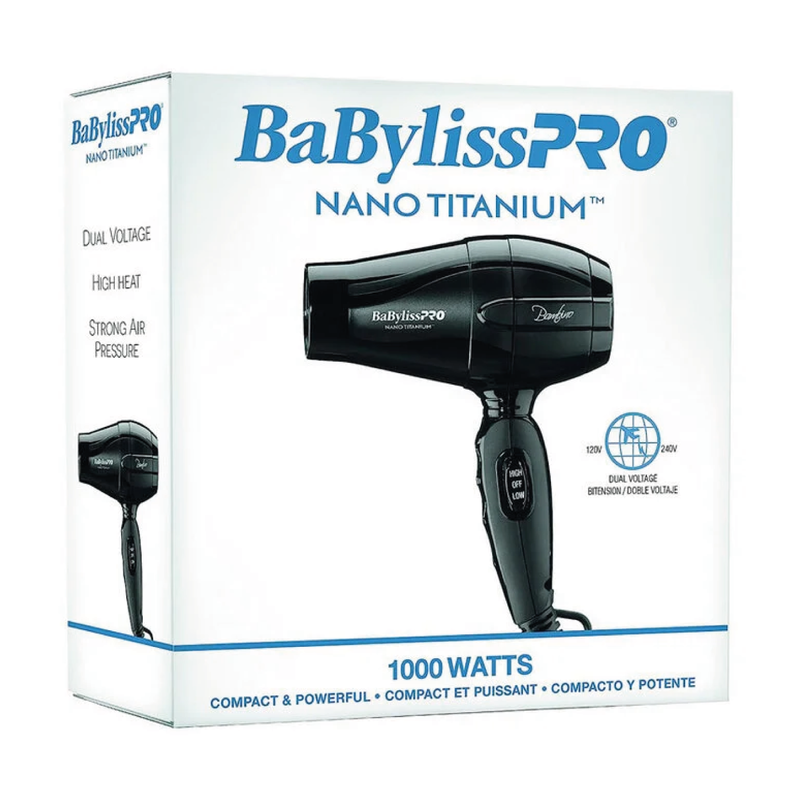 BABYLISS PRO BABYLISS PRO Nano Titanium Bambino Compact Dryer - BABTT053T